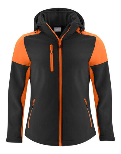 Printer Prime PP2261066 Ladies Softshell - Black/Orange