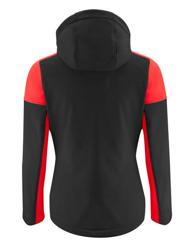 Printer Prime PP2261066 Ladies Softshell - Black/Red