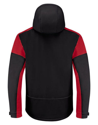 Printer Prime PP2261071 Mens Padded Softshell - Black/Red