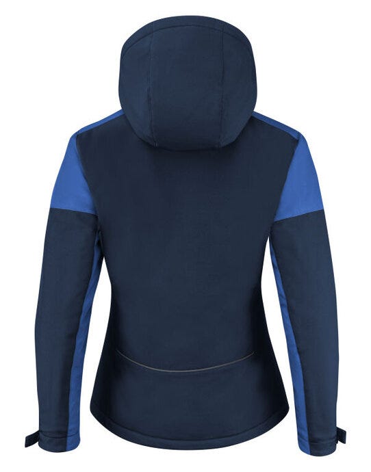Printer Prime PP2261072 Ladies Padded Softshell - Navy/Cobalt