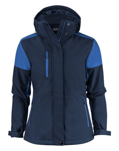 Printer Prime PP2261072 Ladies Padded Softshell - Navy/Cobalt