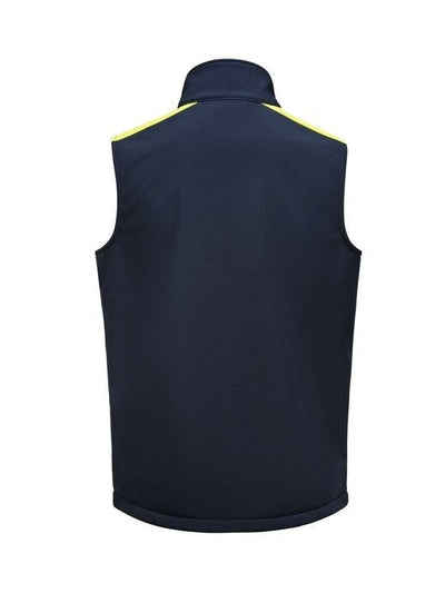 Printer Prime PP2261083 Softshell Vest - Navy/Neon Yellow