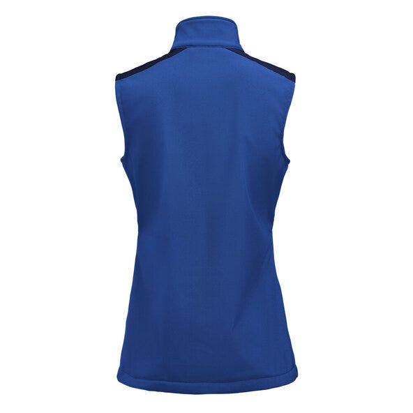 Printer Prime PP2261084 Ladies Softshell Vest - Cobalt/Navy