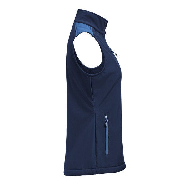 Printer Prime PP2261084 Ladies Softshell Vest - Navy/Cobalt
