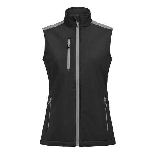 Printer Prime PP2261084 Ladies Softshell Vest - Black/Anthracite