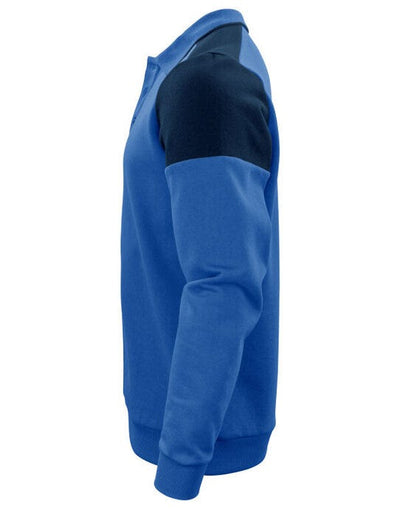 Printer Prime PP2262060 Long Sleeve Polosweater - Cobalt/Navy