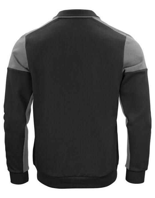 Printer Prime PP2262060 Long Sleeve Polosweater - Black/Anthracite