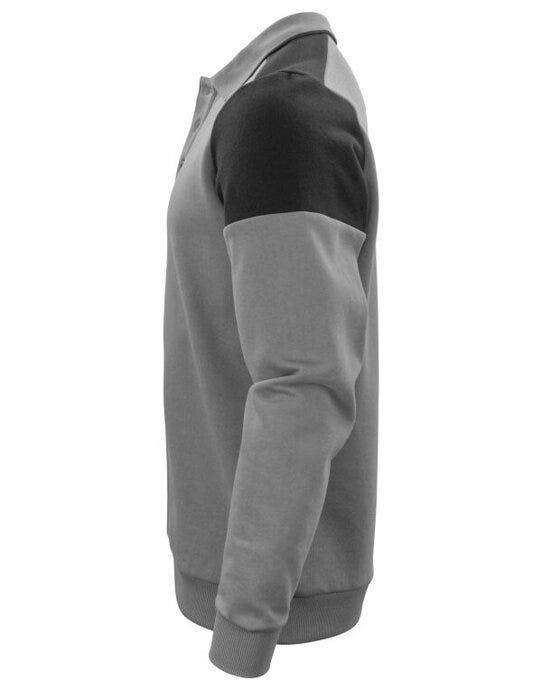 Printer Prime PP2262060 Long Sleeve Polosweater - Anthracite/Black