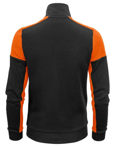 Printer Prime PP2262062 Ladies Full Zip Sweat - Black/Orange
