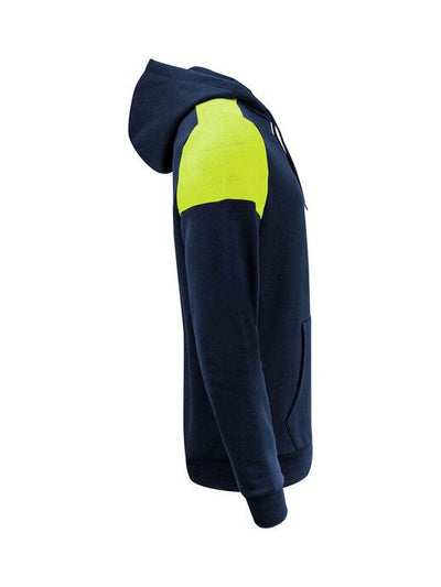 Printer Prime PP2262070 Hoodie - Navy/Neon Yellow