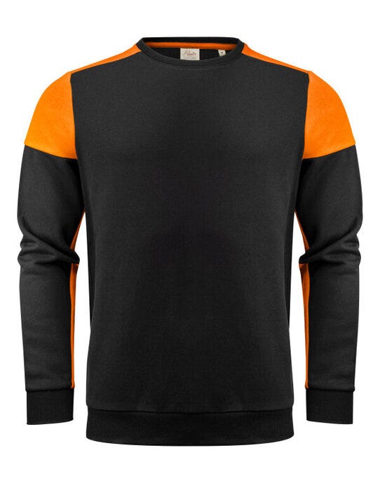Printer Prime PP2262071 Crewneck - Black/Orange