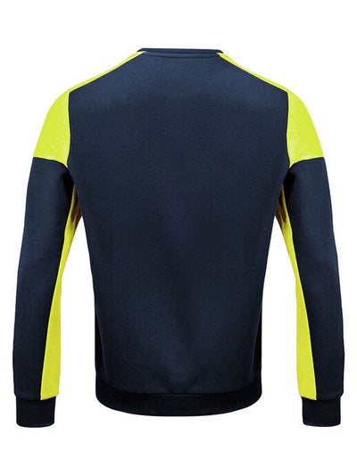 Printer Prime PP2262071 Crewneck - Navy/Neon Yellow