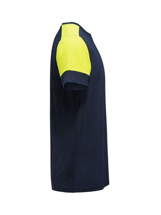 Printer Prime PP2264030 T-Shirt - Navy/Neon Yellow