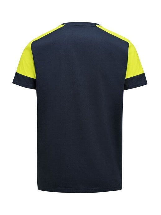 Printer Prime PP2264030 T-Shirt - Navy/Neon Yellow