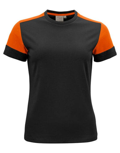 Printer Prime PP2264031 Ladies T-Shirt - Black/Orange