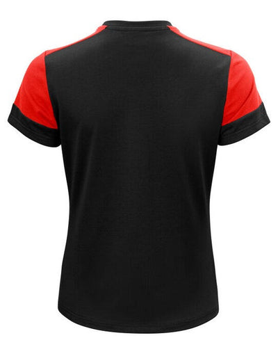 Printer Prime PP2264031 Ladies T-Shirt - Black/Red
