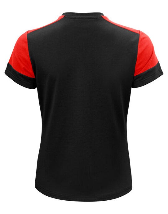 Printer Prime PP2264031 Ladies T-Shirt - Black/Red