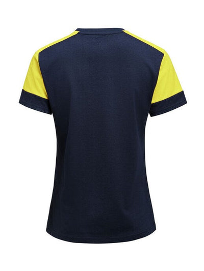 Printer Prime PP2264031 Ladies T-Shirt - Navy/Neon Yellow