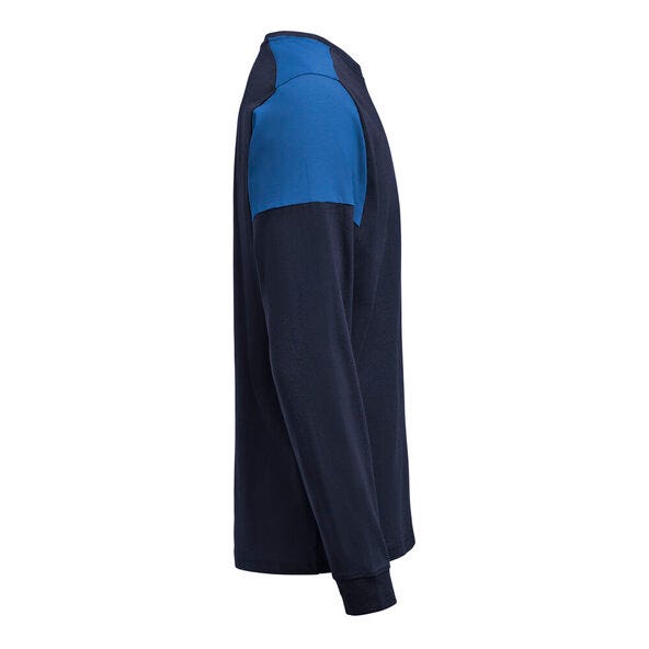 Printer Prime PP2264036 Long Sleeve T-Shirt - Navy/Cobalt
