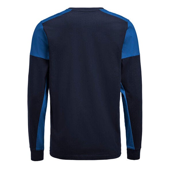 Printer Prime PP2264036 Long Sleeve T-Shirt - Navy/Cobalt