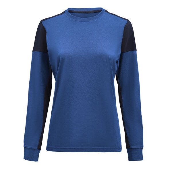 Printer Prime PP2264037 Ladies Long Sleeve T-Shirt - Cobalt/Navy