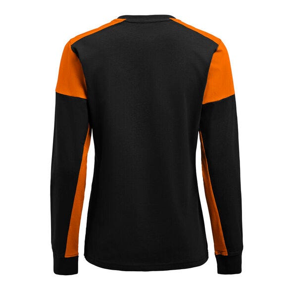 Printer Prime PP2264037 Ladies Long Sleeve T-Shirt - Black/Orange