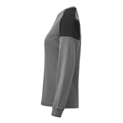 Printer Prime PP2264037 Ladies Long Sleeve T-Shirt - Anthracite/Black