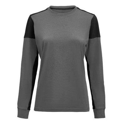 Printer Prime PP2264037 Ladies Long Sleeve T-Shirt - Anthracite/Black