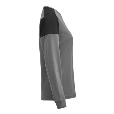 Printer Prime PP2264037 Ladies Long Sleeve T-Shirt - Anthracite/Black