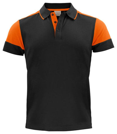 Printer Prime PP2265024 Polo - Black/Orange