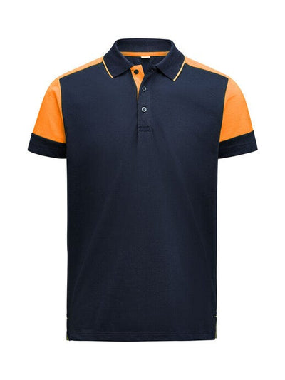Printer Prime PP2265024 Polo - Navy/Neon Orange