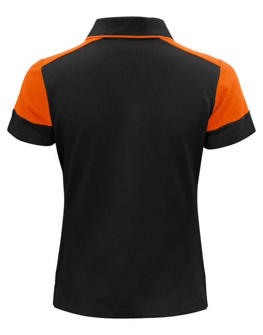 Printer Prime PP2265025 Ladies Polo - Black/Orange