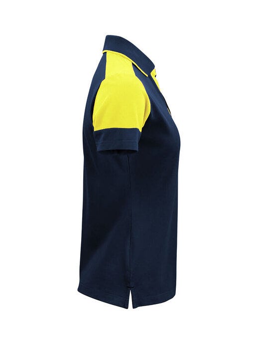 Printer Prime PP2265025 Ladies Polo - Navy/Neon Yellow