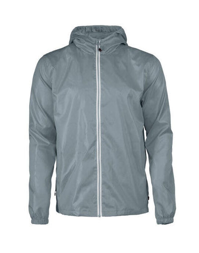 Printer Red PR2261047 Fastplant Windbreaker Jacket - Metal Grey