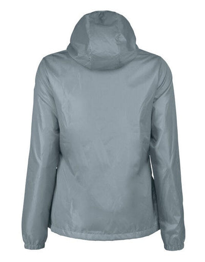 Printer Red PR2261048 Ladies Fastplant Windbreaker - Metal Grey
