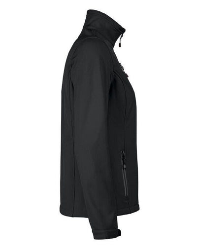 Printer Red PR2261050 Ladies Vert Softshell Jacket - Black