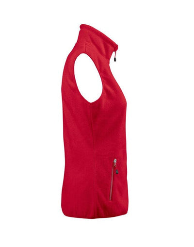 Printer Red PR2261507 Ladies Sideflip Fleece Vest - Red