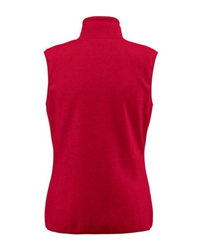 Printer Red PR2261507 Ladies Sideflip Fleece Vest - Red