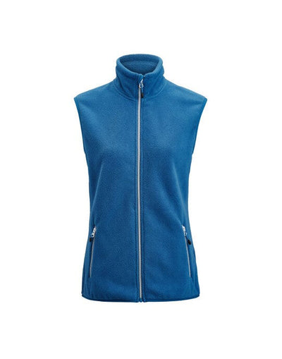 Printer Red PR2261507 Ladies Sideflip Fleece Vest - Bright Blue