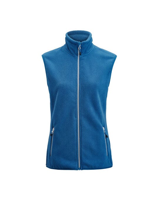 Printer Red PR2261507 Ladies Sideflip Fleece Vest - Bright Blue