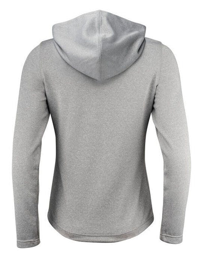 Printer Red PR2262057 Ladies Layback F/Z Hoodie - Grey Melange