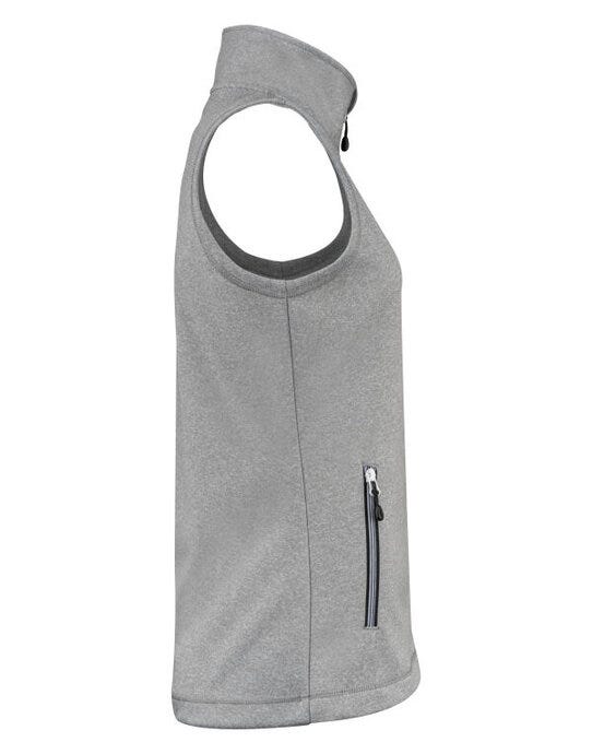 Printer Red PR2262073 Ladies Powerslide Vest - Grey Melange