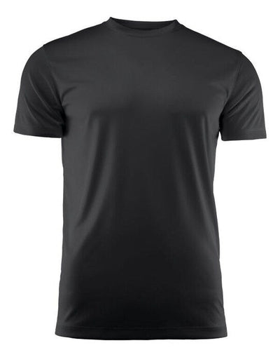 Printer Red PR2264023 Run Active T-Shirt - Black