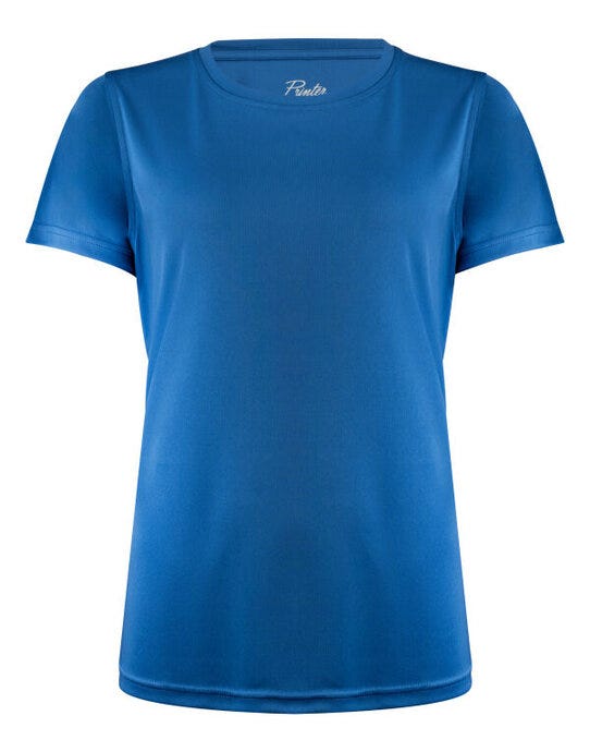 Printer Red PR2264026 Ladies Run T-Shirt - Bright Blue