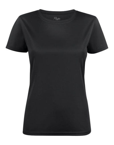 Printer Red PR2264026 Ladies Run T-Shirt - Black