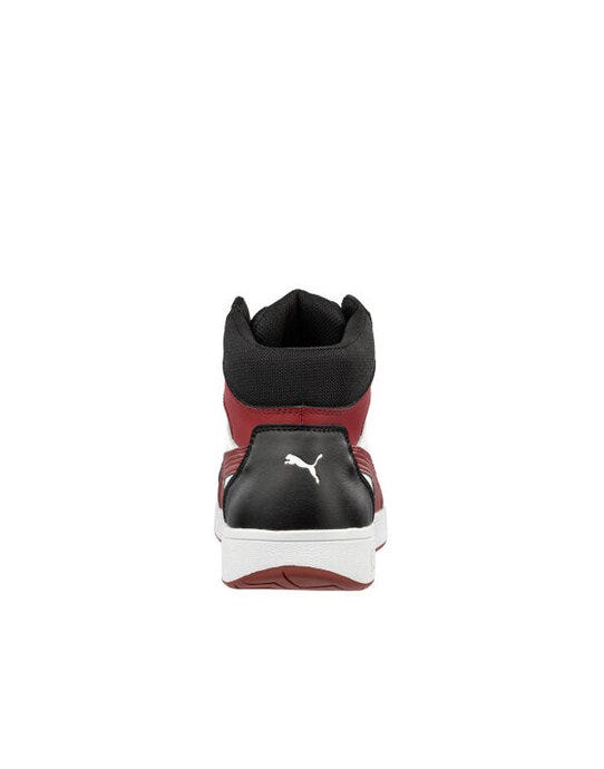 Puma Safety PS630050 Puma Frontcourt Mid - Black/White/Red