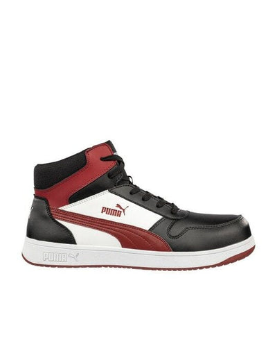 Puma Safety PS630050 Puma Frontcourt Mid - Black/White/Red