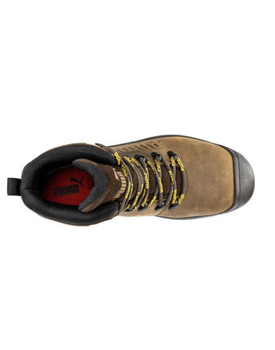 Puma Safety PS632710 Puma Iron HD Brown Mid - Brown
