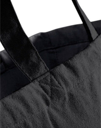 Quadra QD23 Canvas Classic Shopper - Black