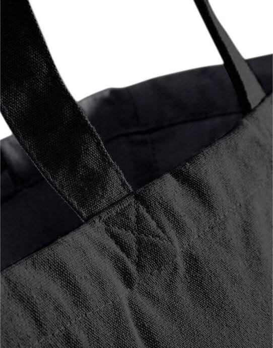 Quadra QD23 Canvas Classic Shopper - Black
